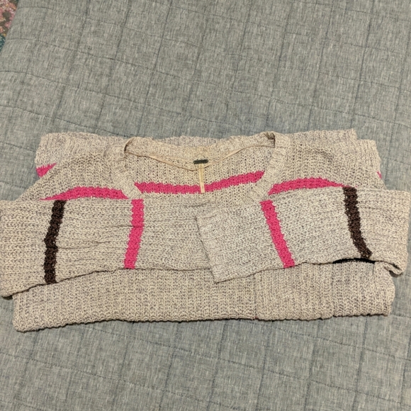 Free People striped sweater - Picture 2 of 3
